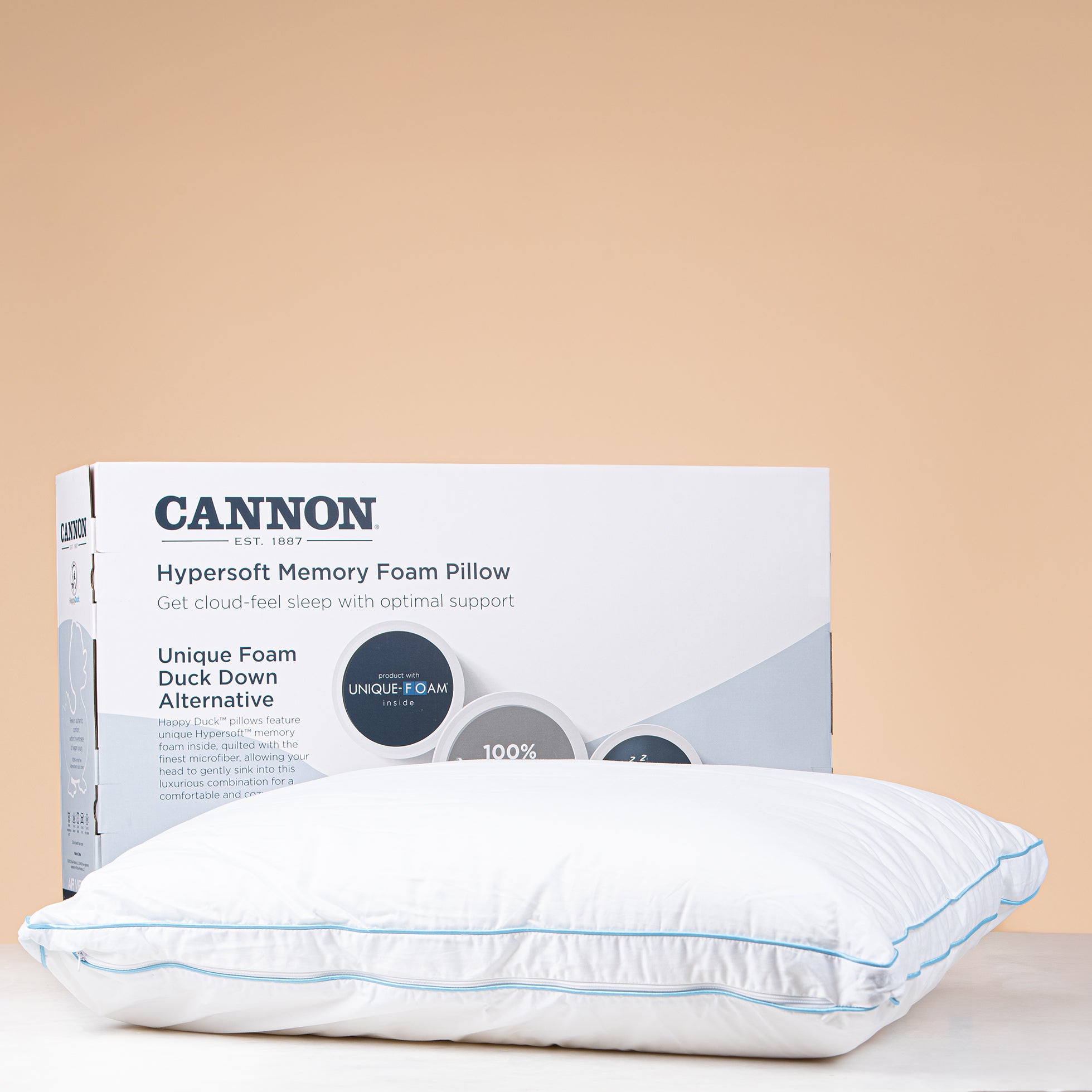 Cannon Hypersoft Duck Down Alternative Pillow – 41x63 cm (T-300)