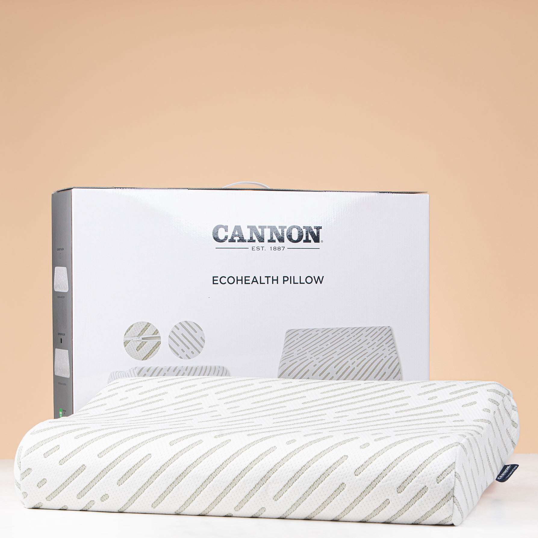 Cannon EcoHealth Contour Pillow – 60x40x12/10 cm