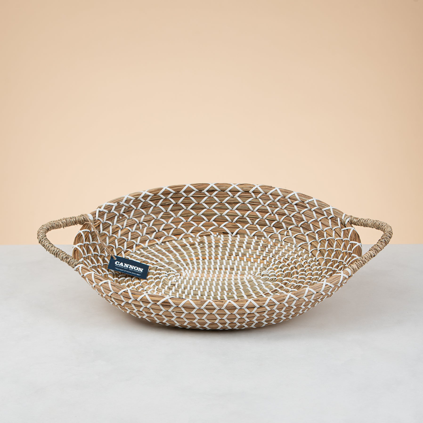 Cannon Seagrass Tray with Handle – PQ039