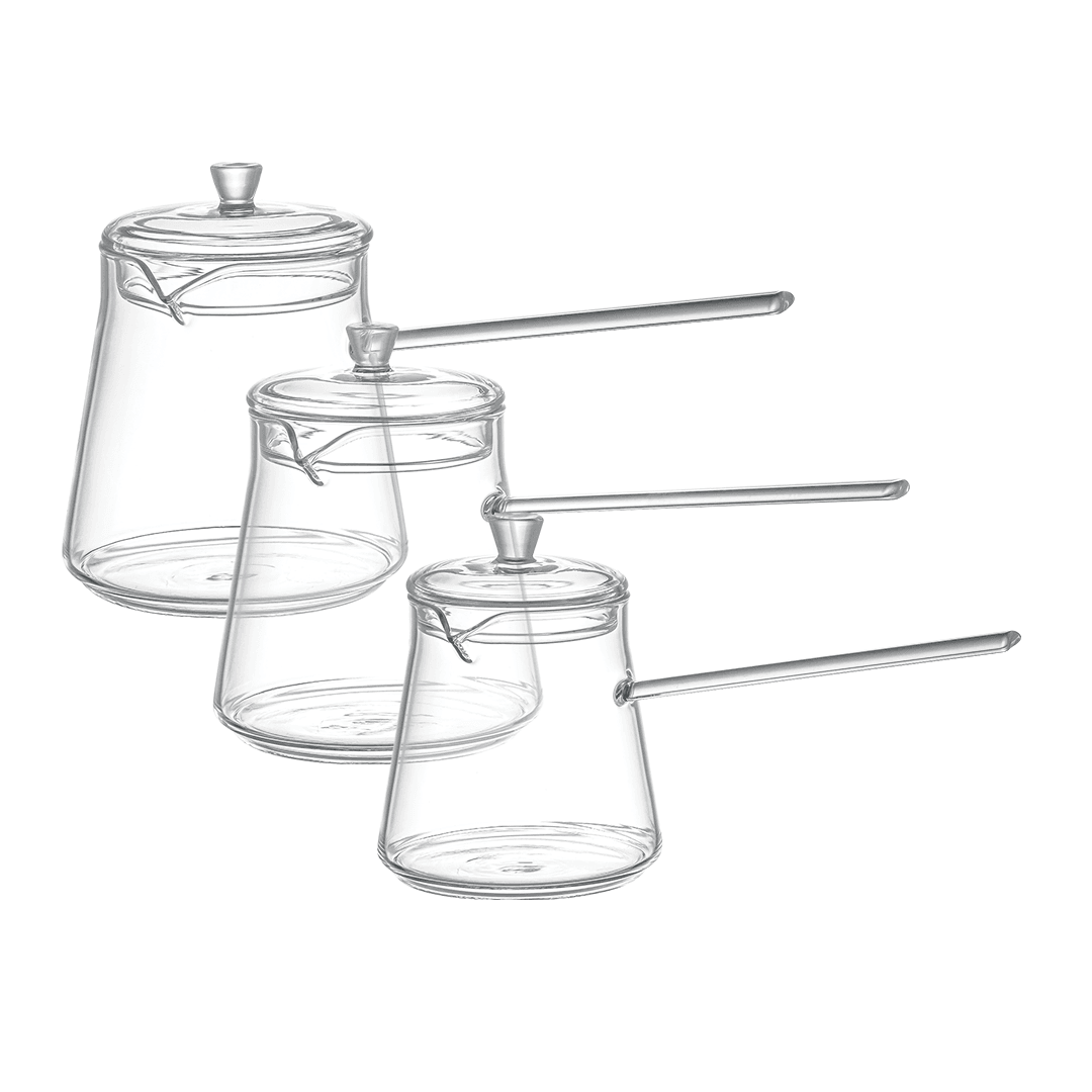 Glass Coffee Pot With Lid Dorsch Small - Urban Home