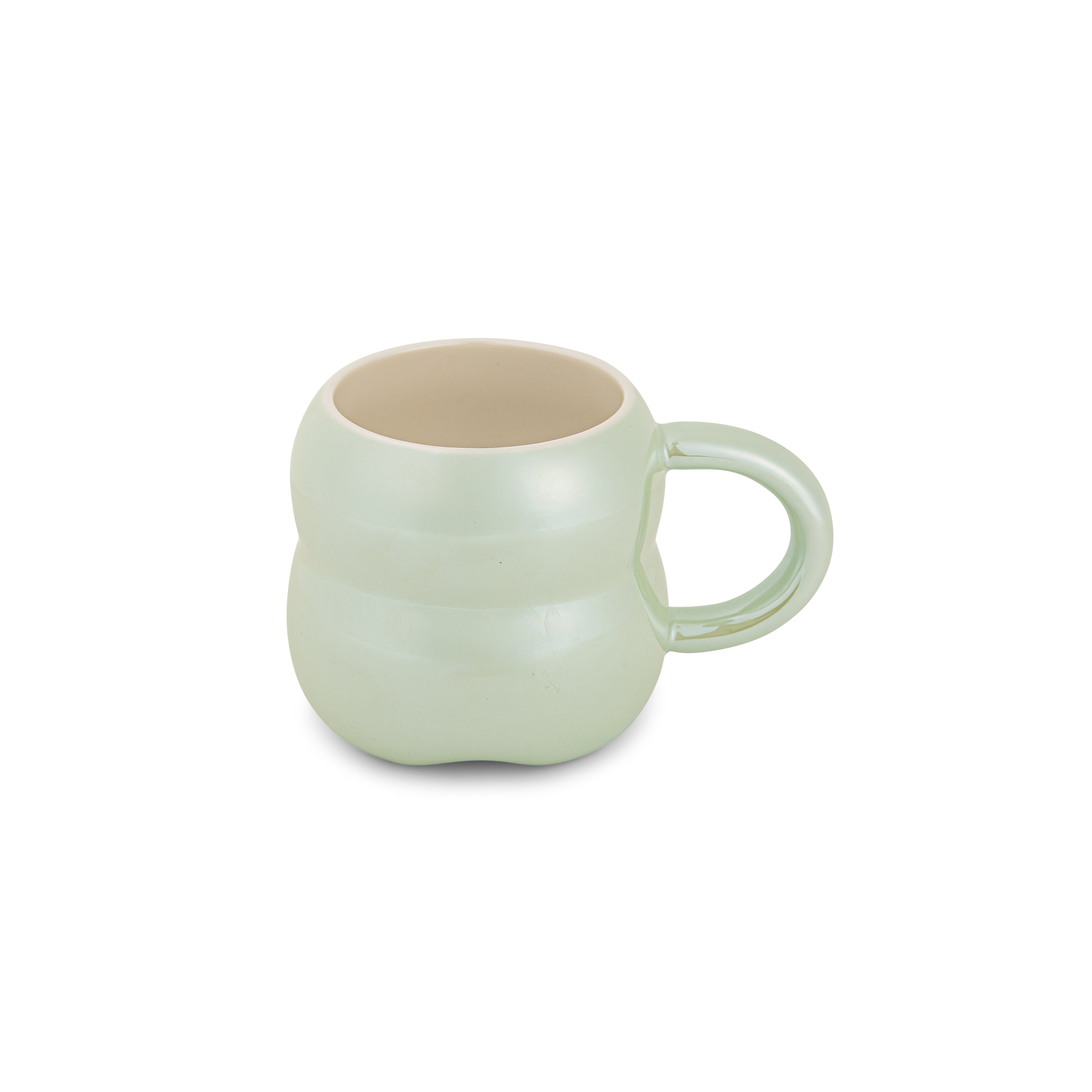 Pearl color mug