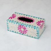 Crafted tissue box