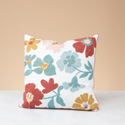 Floral cushion cover