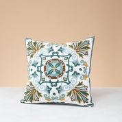 Floral cushion cover
