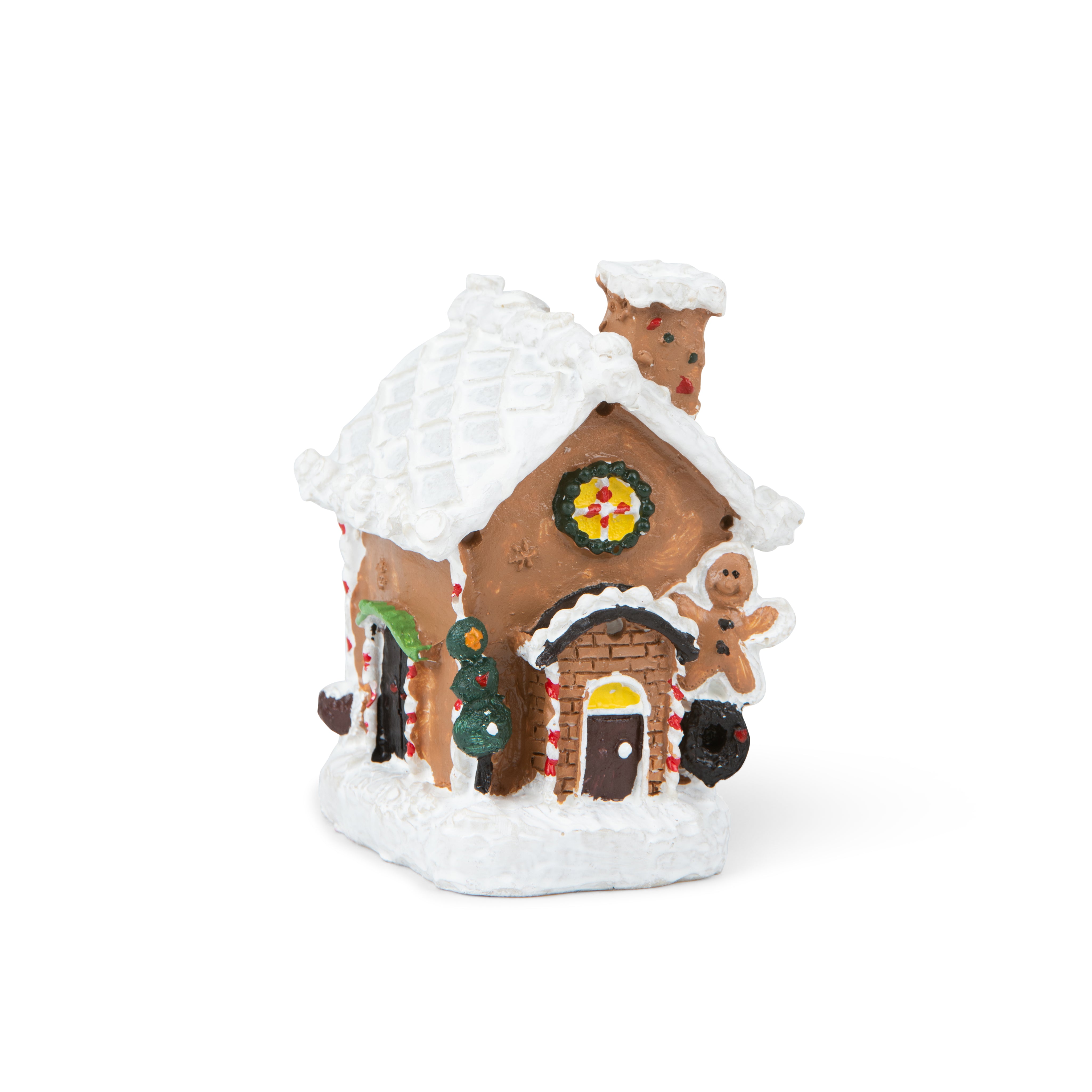 Gingerbread house figurine 13x8cm