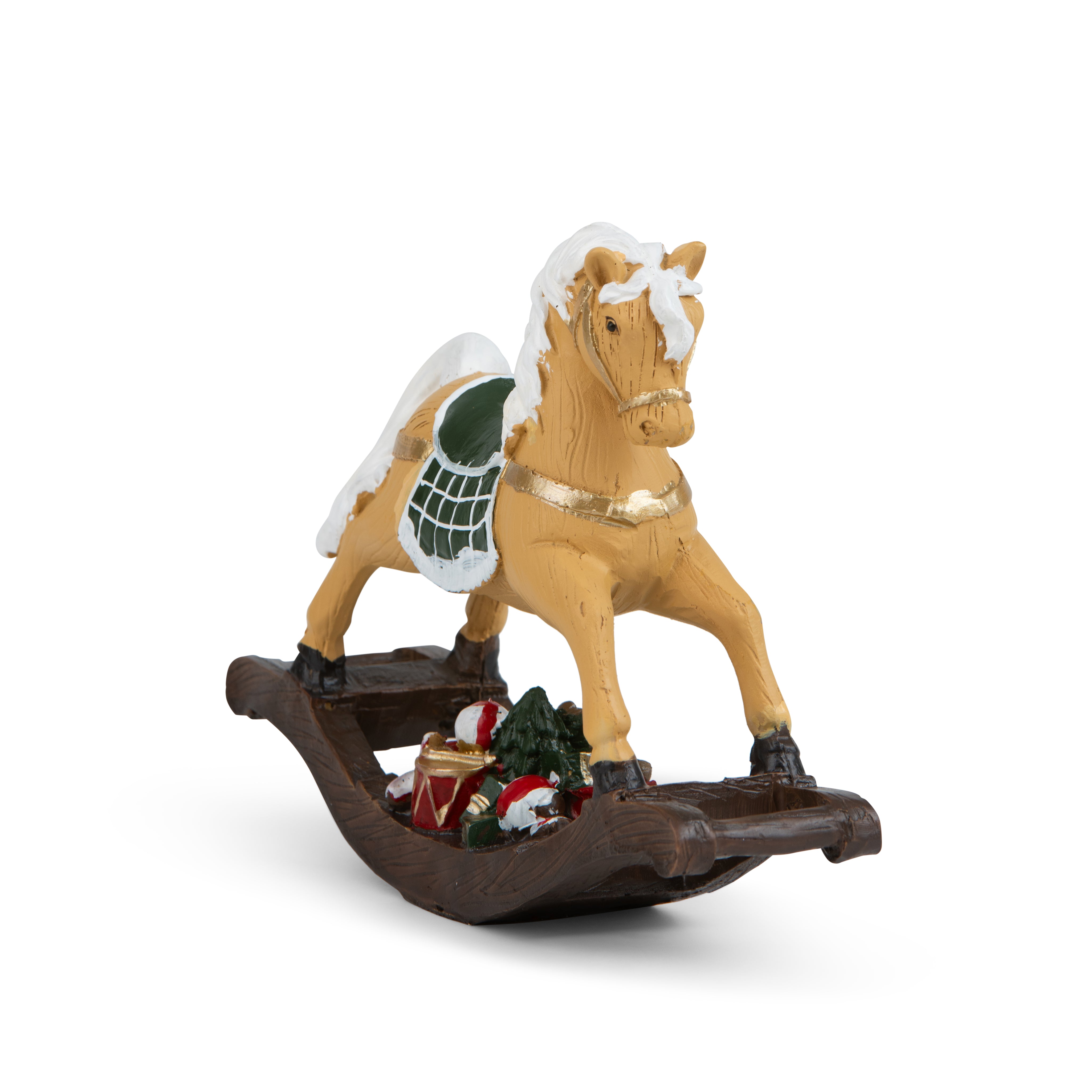 Riding horse figurine 17x20cm