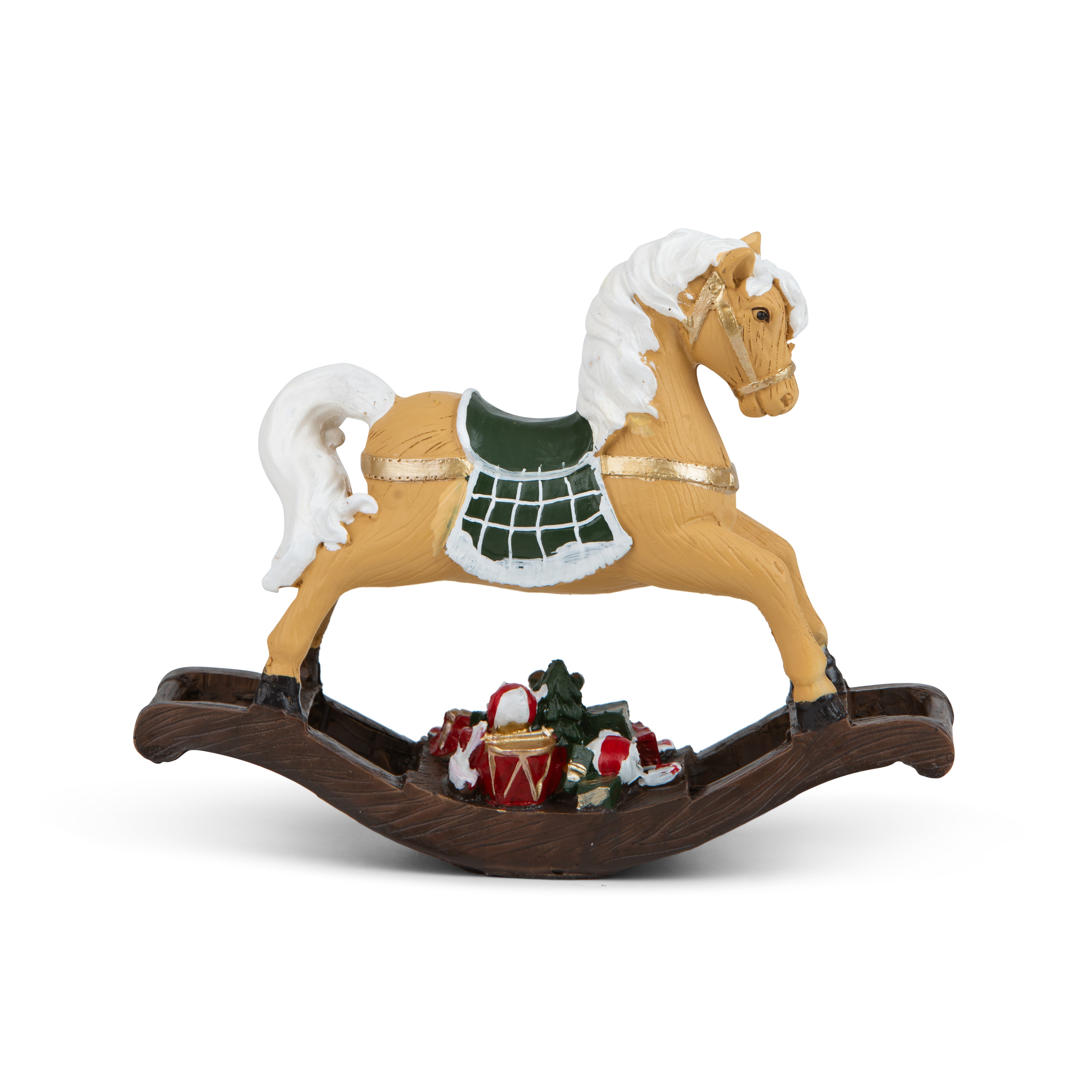 Riding horse figurine 17x20cm