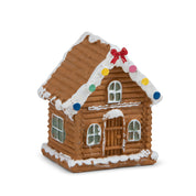 Gingerbread house figurine 13x8cm