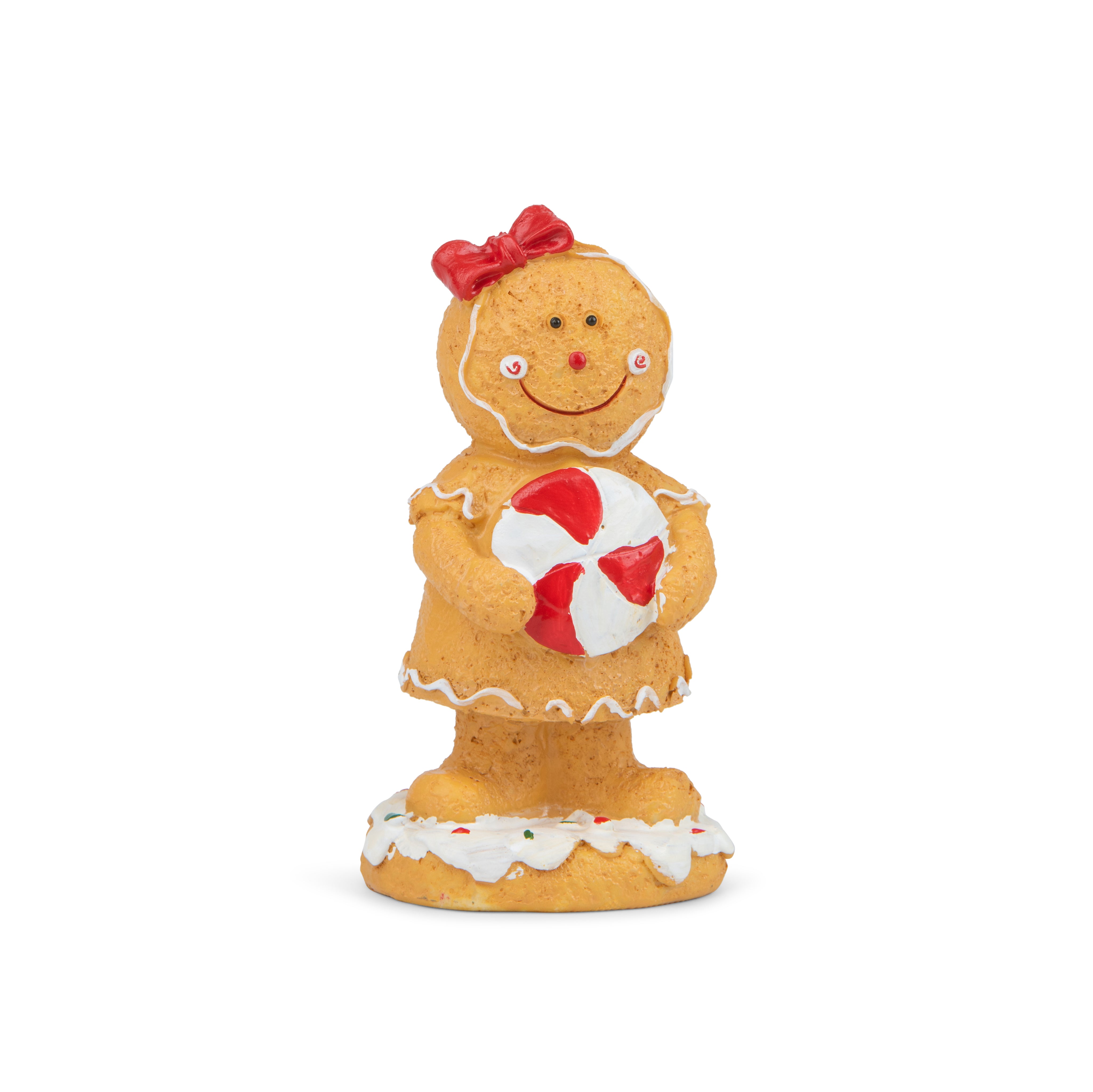 Gingerbread figurine with a bow 15x6cm