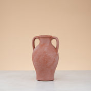 Sand stone vase brik with handles