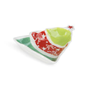 Christmas candy plate 21x17cm