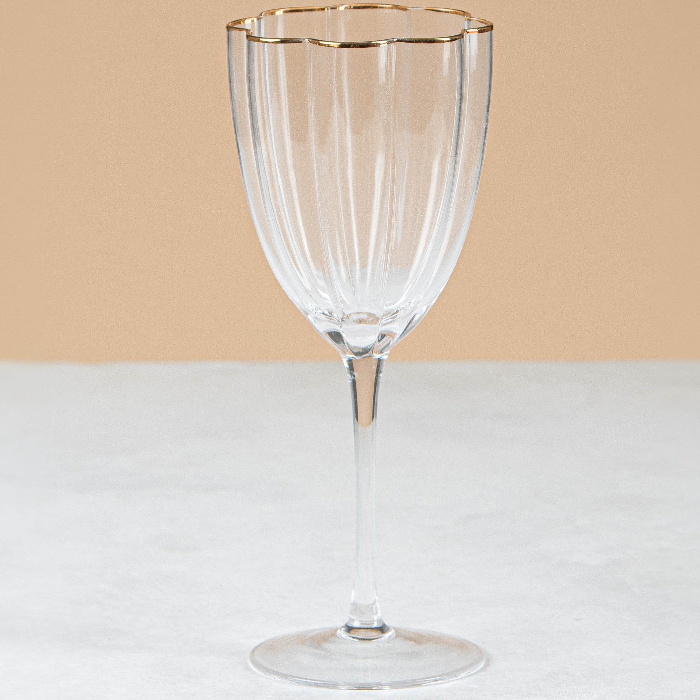 Flower shape glass cup - Urban Home