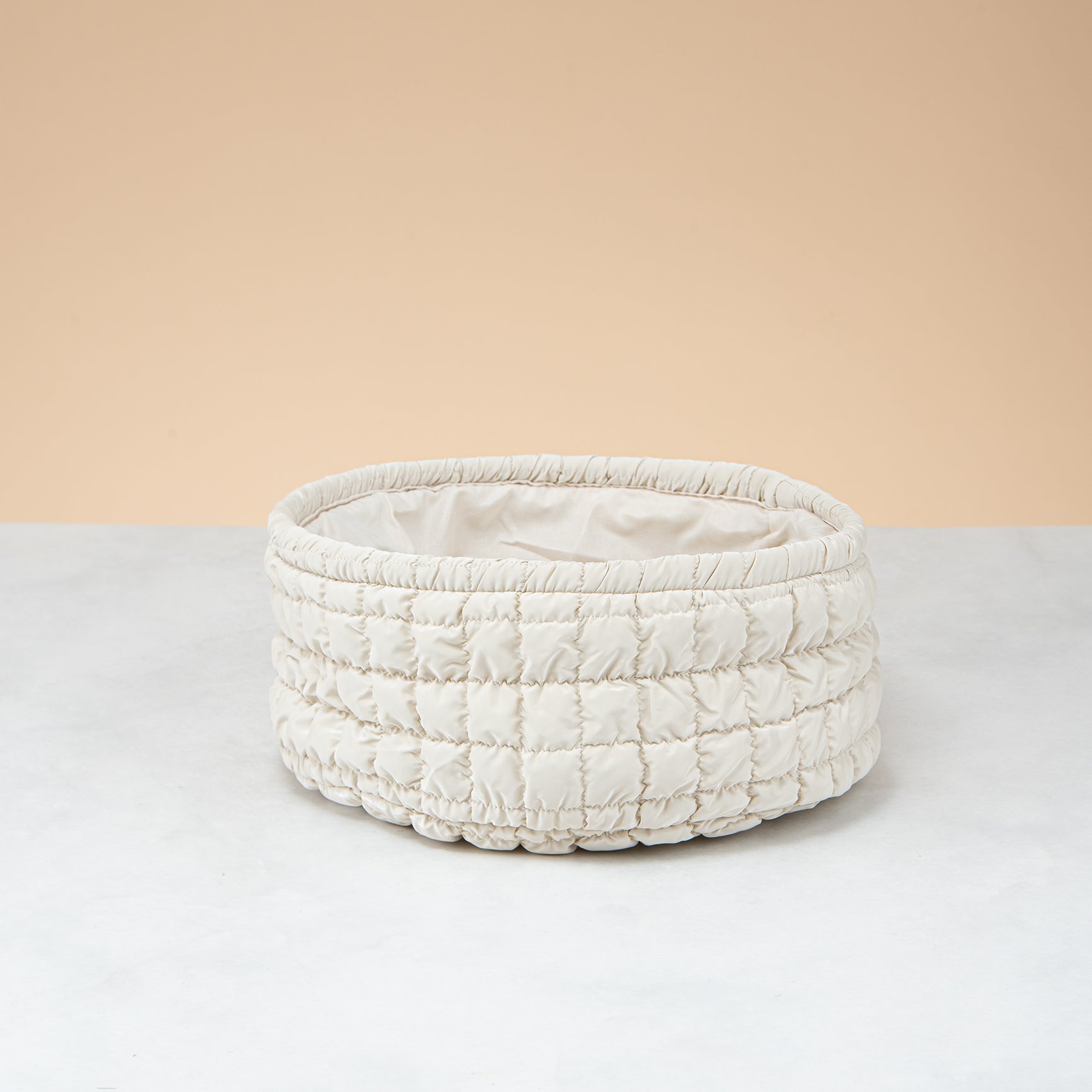 Textured Fabric Storage Basket