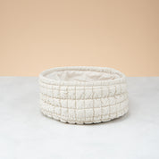 Textured Fabric Storage Basket