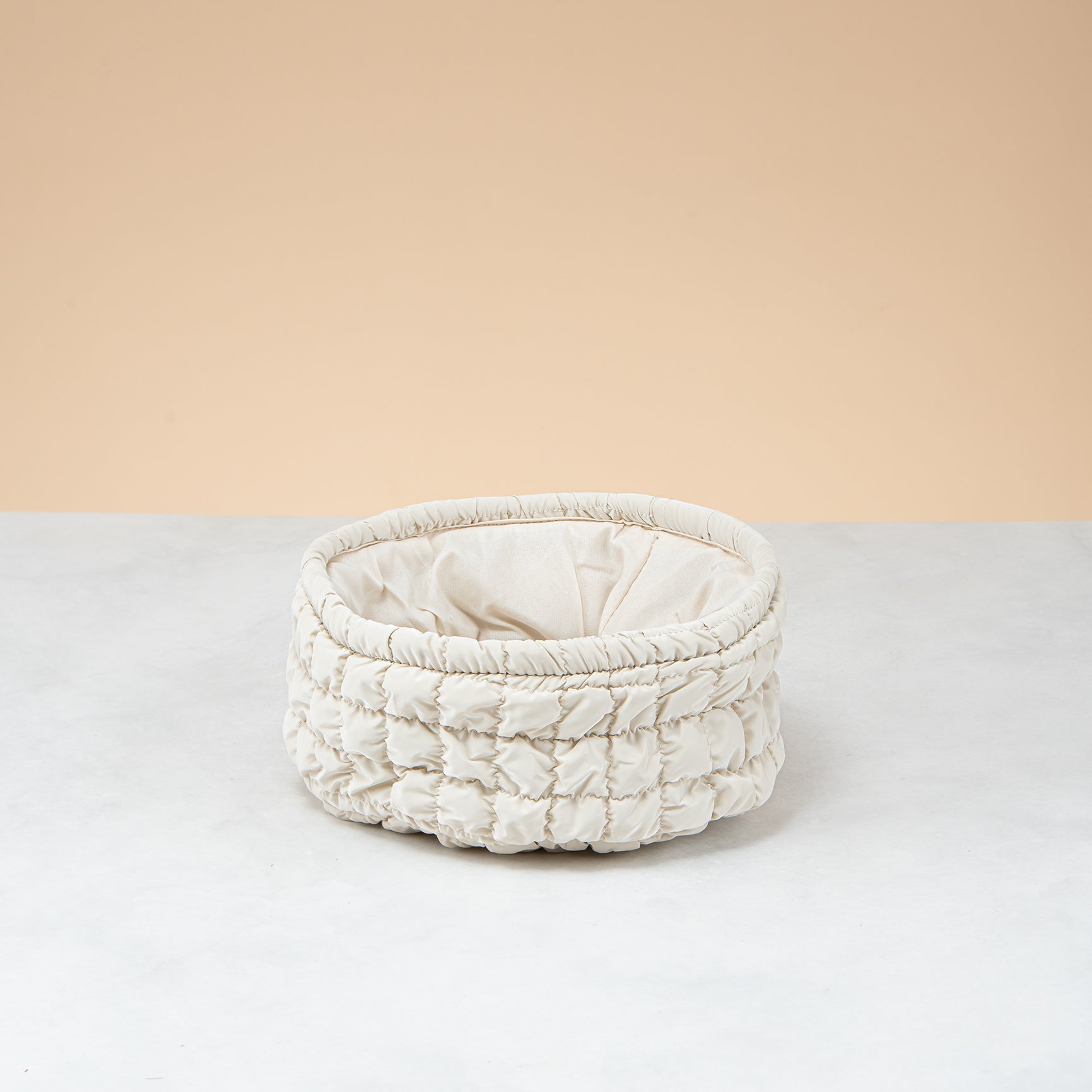 Textured Fabric Storage Basket