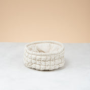Textured Fabric Storage Basket