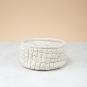 Textured Fabric Storage Basket