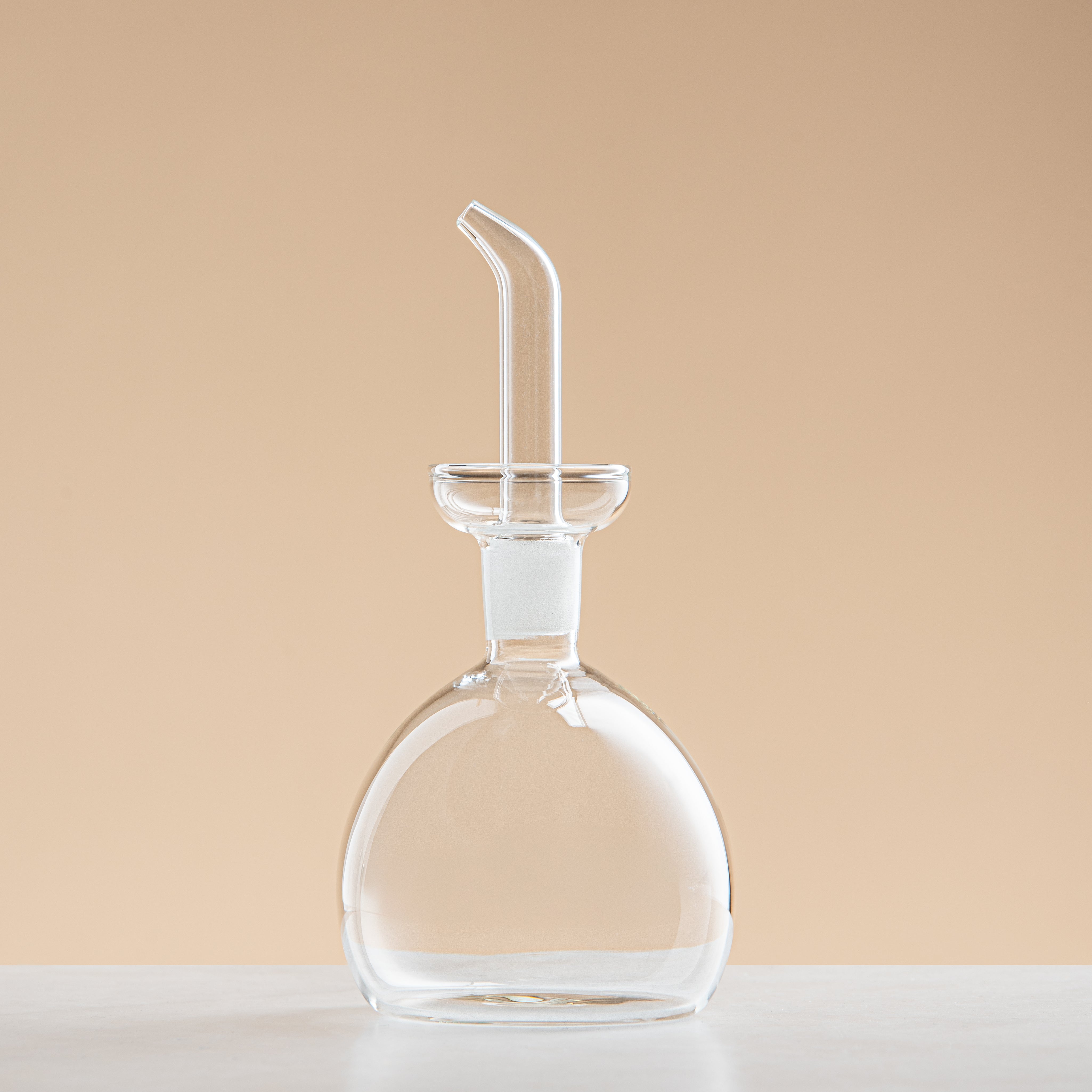 Short Glass Vinegar/Oil Cruet