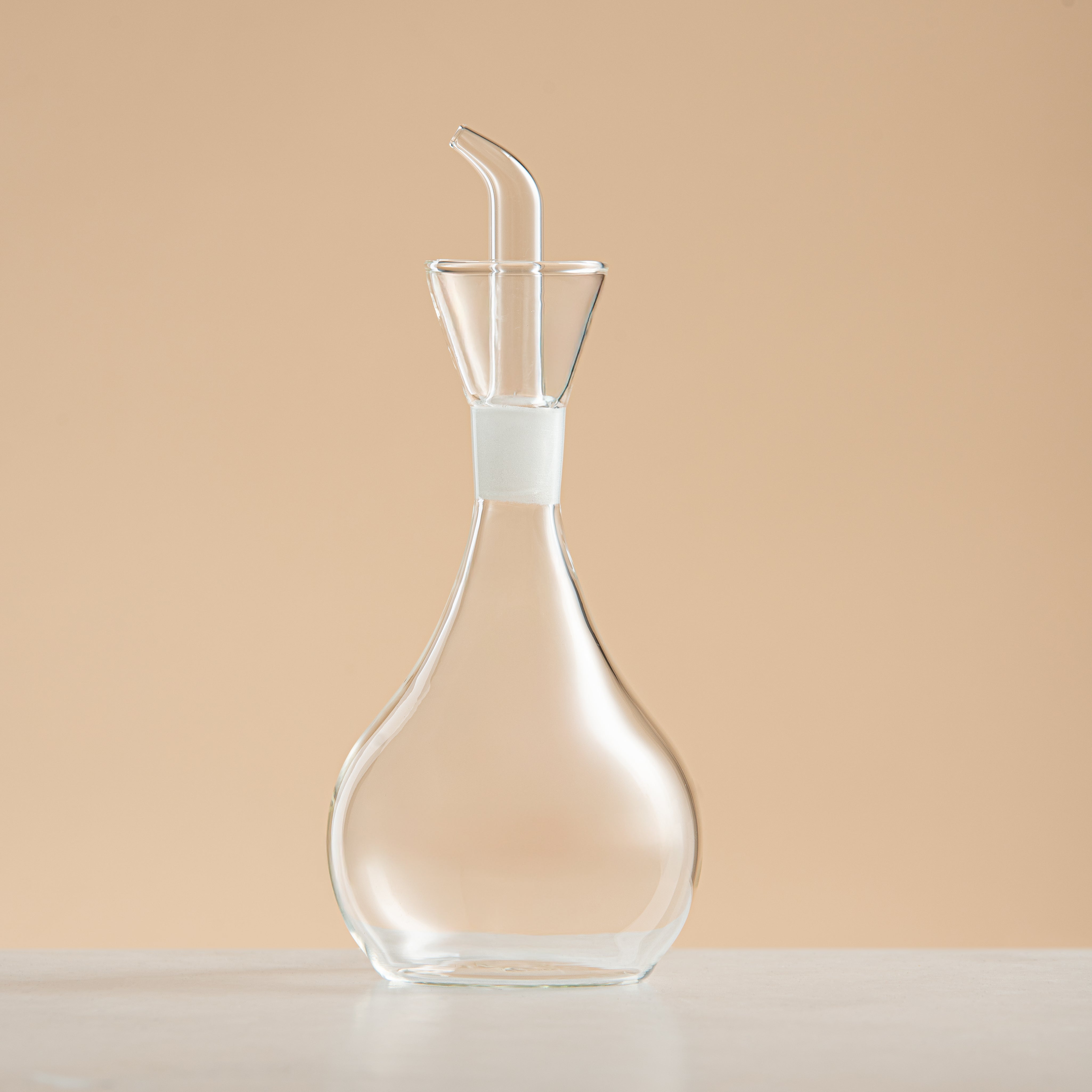 Pear shape Glass Vinegar/Oil bottle