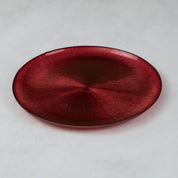 Colorful Round Glass Sous-Plate