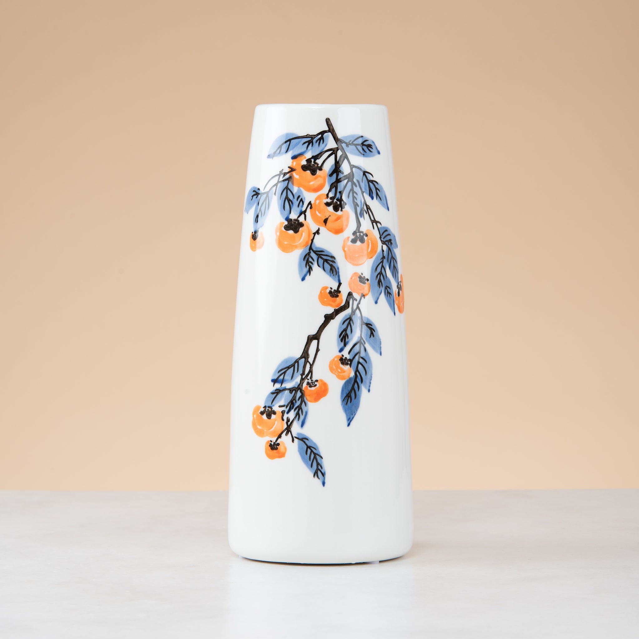 Floral vase long