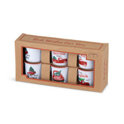 Chrismtas mini mugs 6pcs set- 5cm