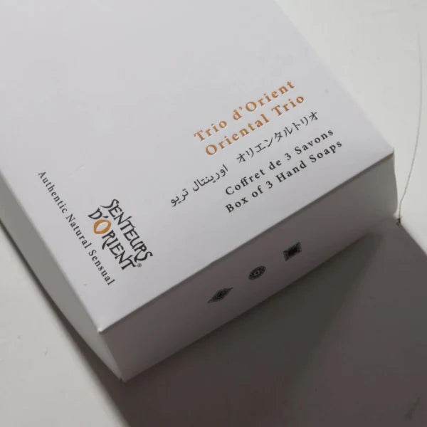 Box Of 3 Maamoul Soap Orange Ambre Rose Of Damascus - Urban Home