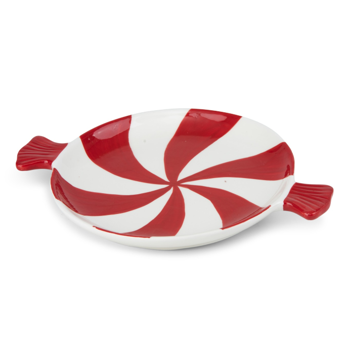 Christmas candy plate 21x17cm