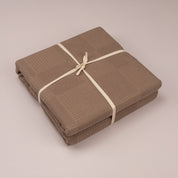 Pastel Waffle Cotton Blanket ByUrban - Urban Home