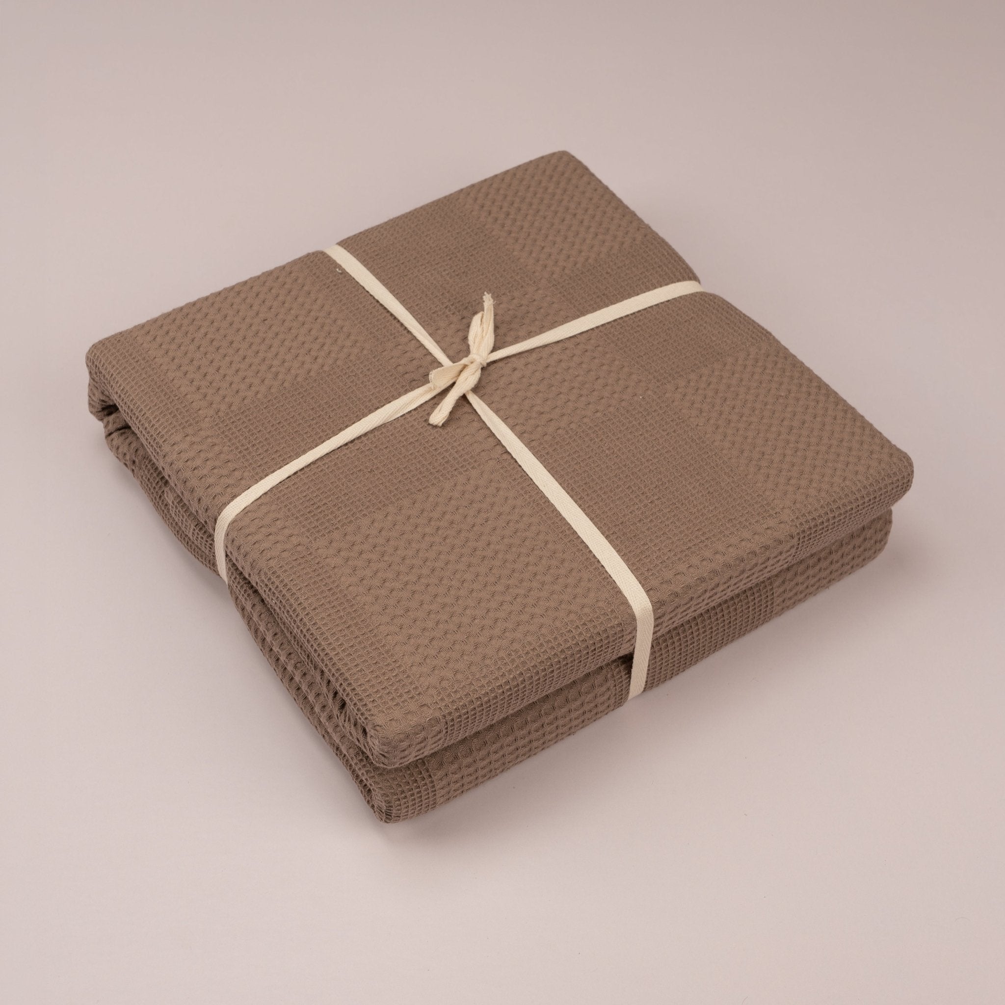 Pastel Waffle Cotton Blanket ByUrban - Urban Home