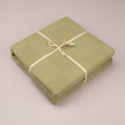 Colorful Waffle cotton blanket ByUrban - Urban Home