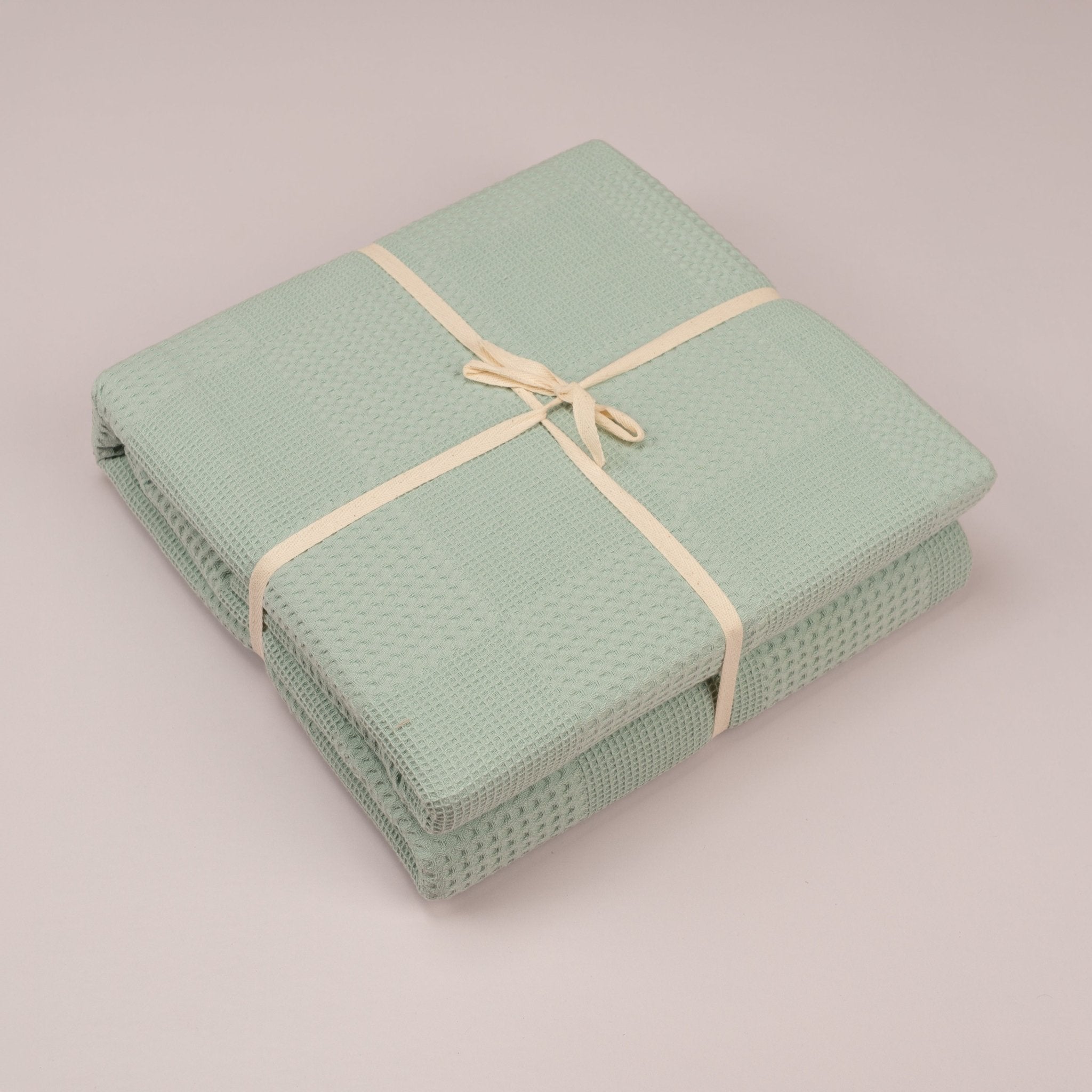 Colorful Waffle cotton blanket ByUrban - Urban Home