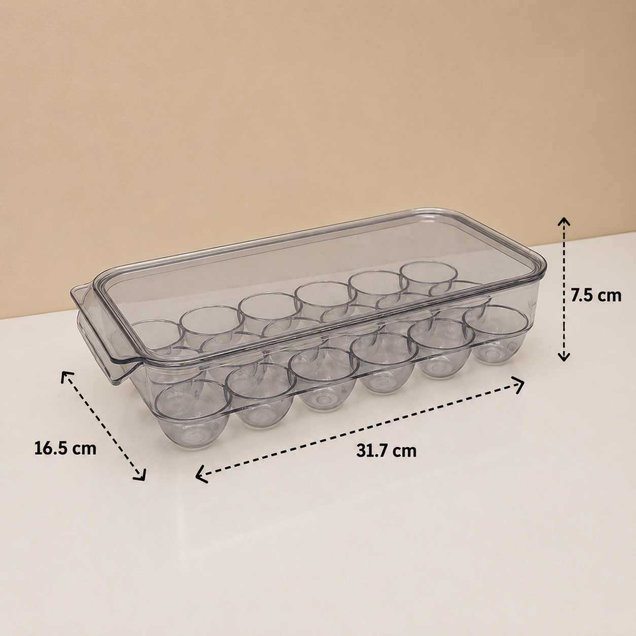 Egg organizer for 18pcs