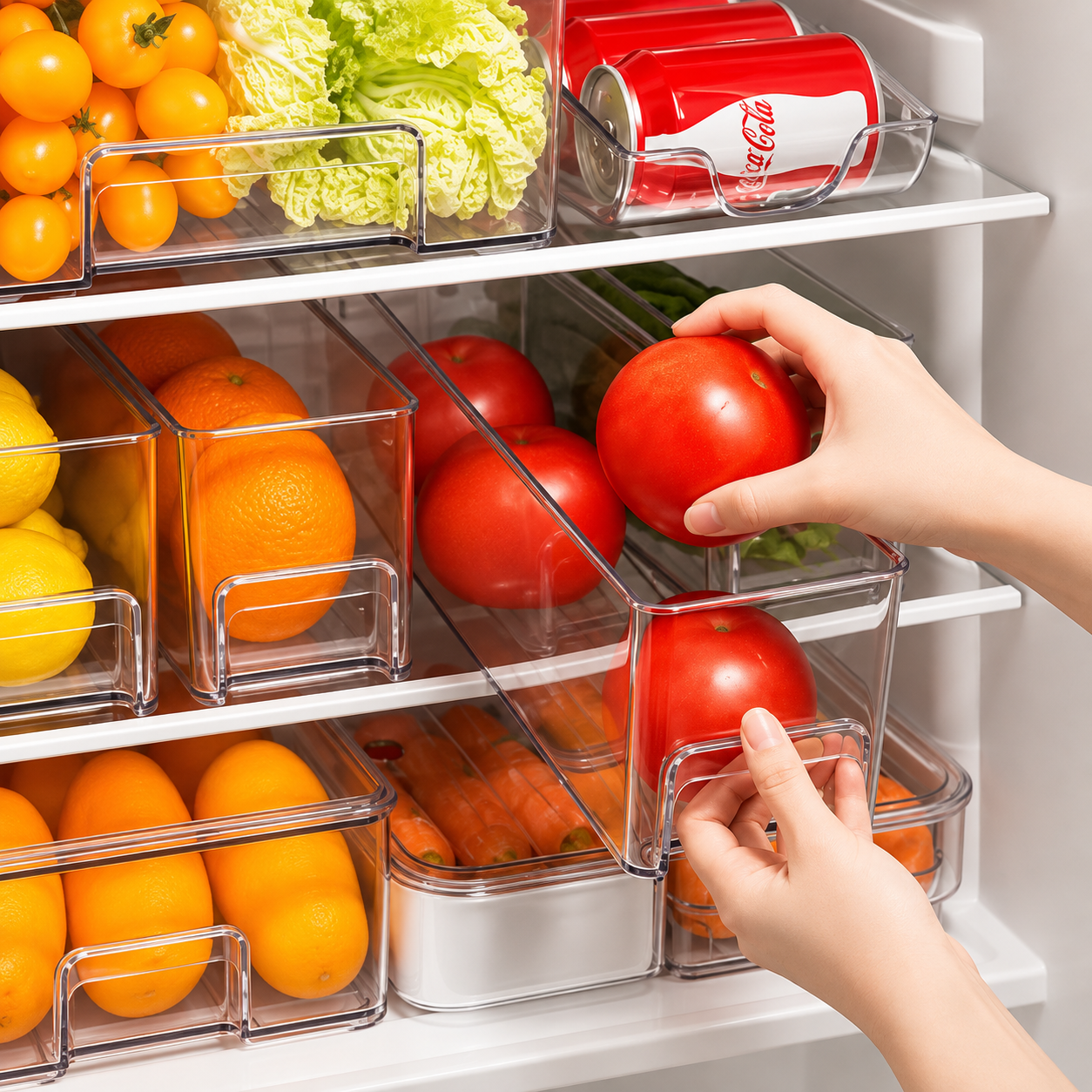Plexi Fridge Storage Box