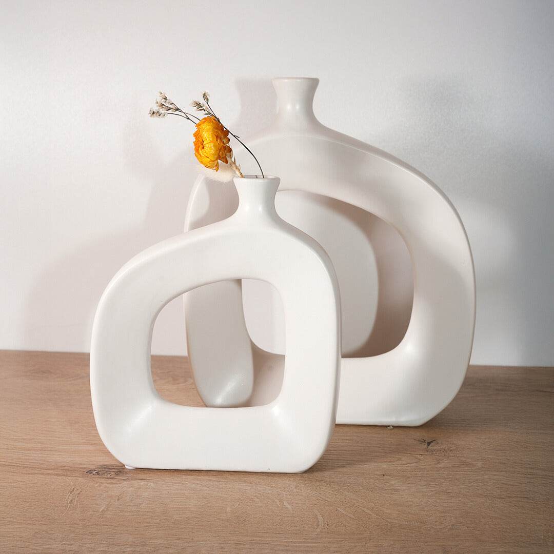 Loop ceramic vase - Urban Home
