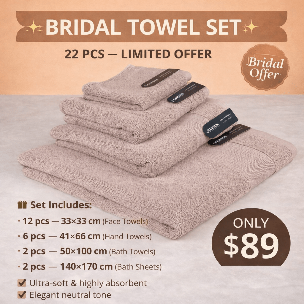 Combed Cannon Towel Collection - White - Urban Home