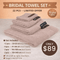 Combed Cannon Towel Collection - Blue - Urban Home