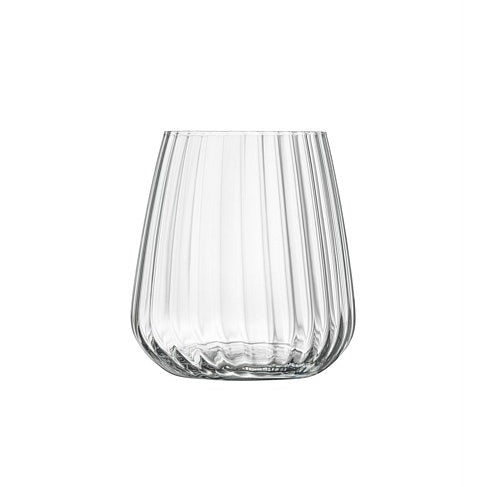 Luigi Bormioli Optica Stemless Wine Glass – 450ml (Set of 6) - Urban Home