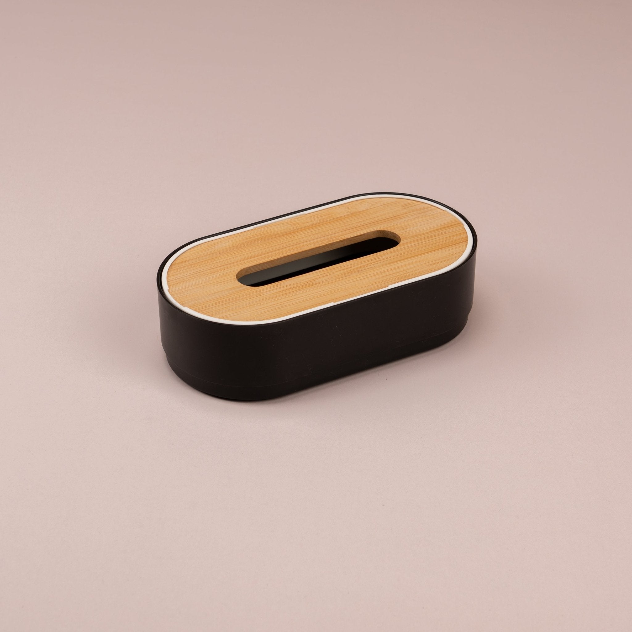 Bamboo Lid Tissue Box - Urban Home
