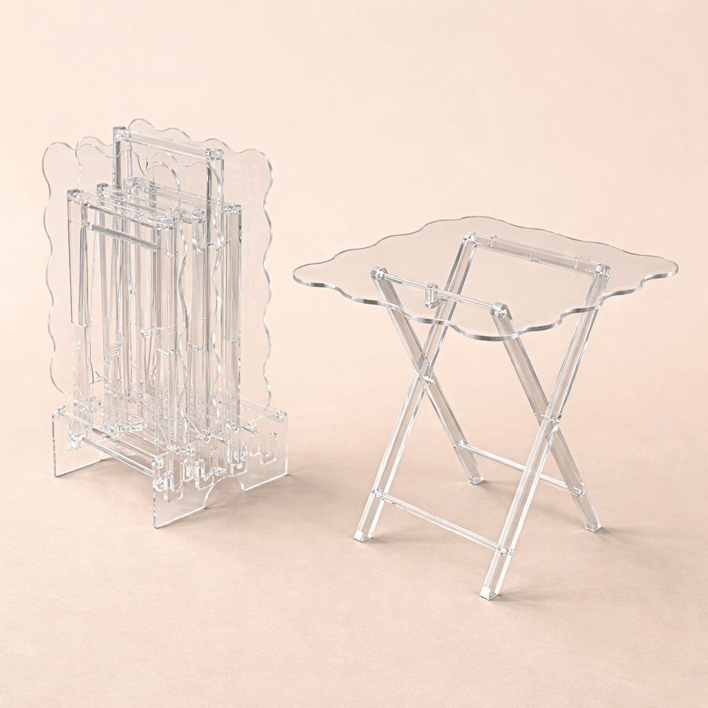 ModuNest Laser - Cut Plexi Table Set - Urban Home