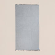 Plain Fringed Cotton Beach Towel (90x160 cm) - Urban Home