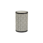 Cannon Monochrome Stone-Line Bath Set – Modern Black & White