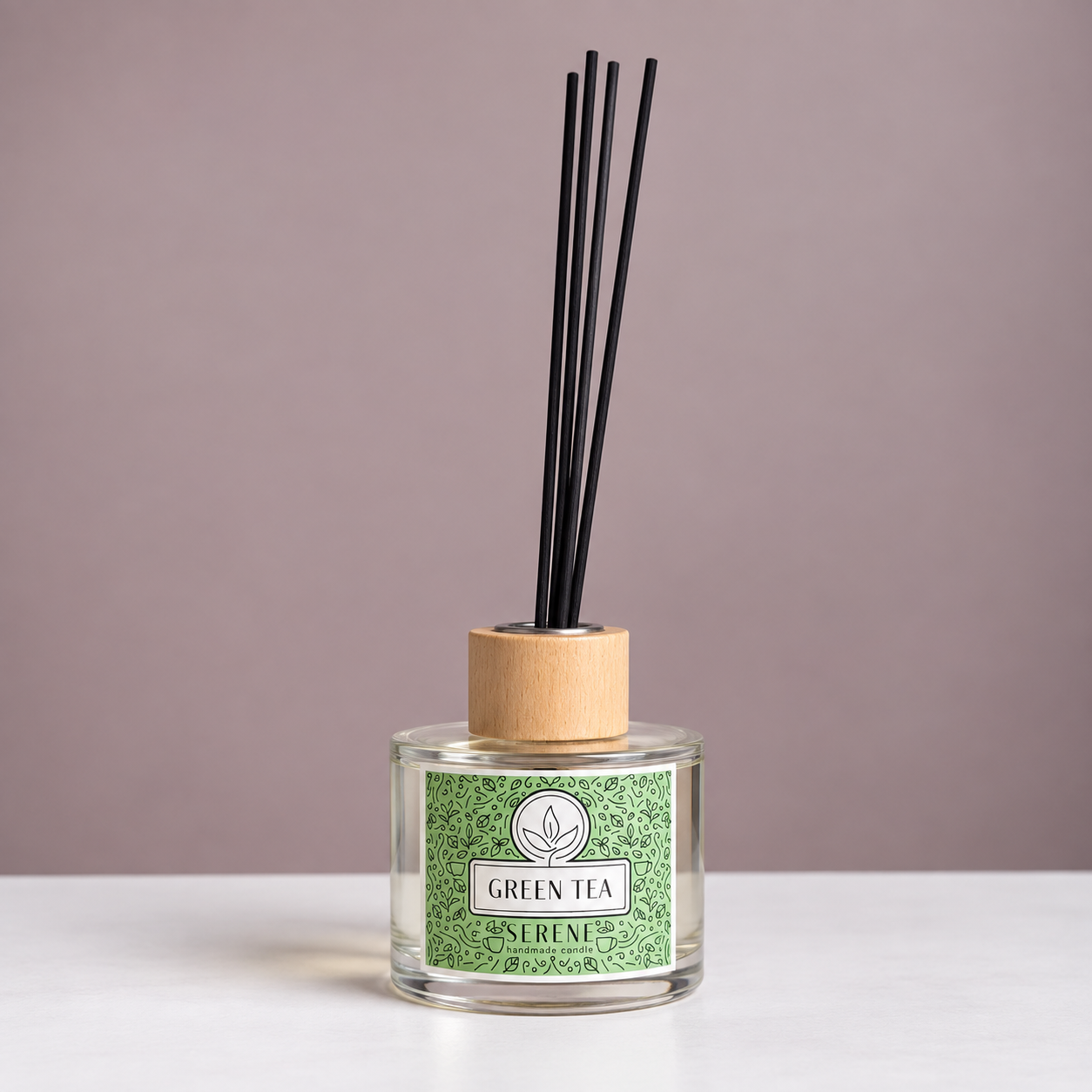 Serene Green Tea Reed Diffuser
