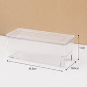 Plexi organizer with cover