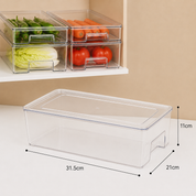 Plexi organizer with cover