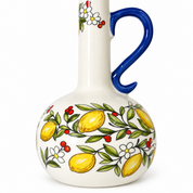 Mediterranean Lemon Ceramic Olive Oil Bottle