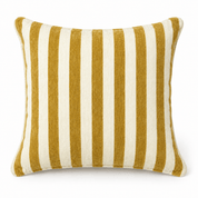 Striped Velvet Decorative Cushion - Urban Home