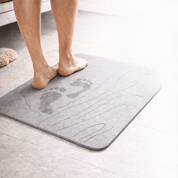 Quick - Dry Diatomite Stone Bath Mat | Ultra - Absorbent & Anti - Slip - Urban Home