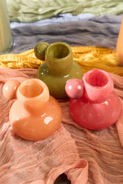 Clementine Bud Vase – Honey Glow - Urban Home