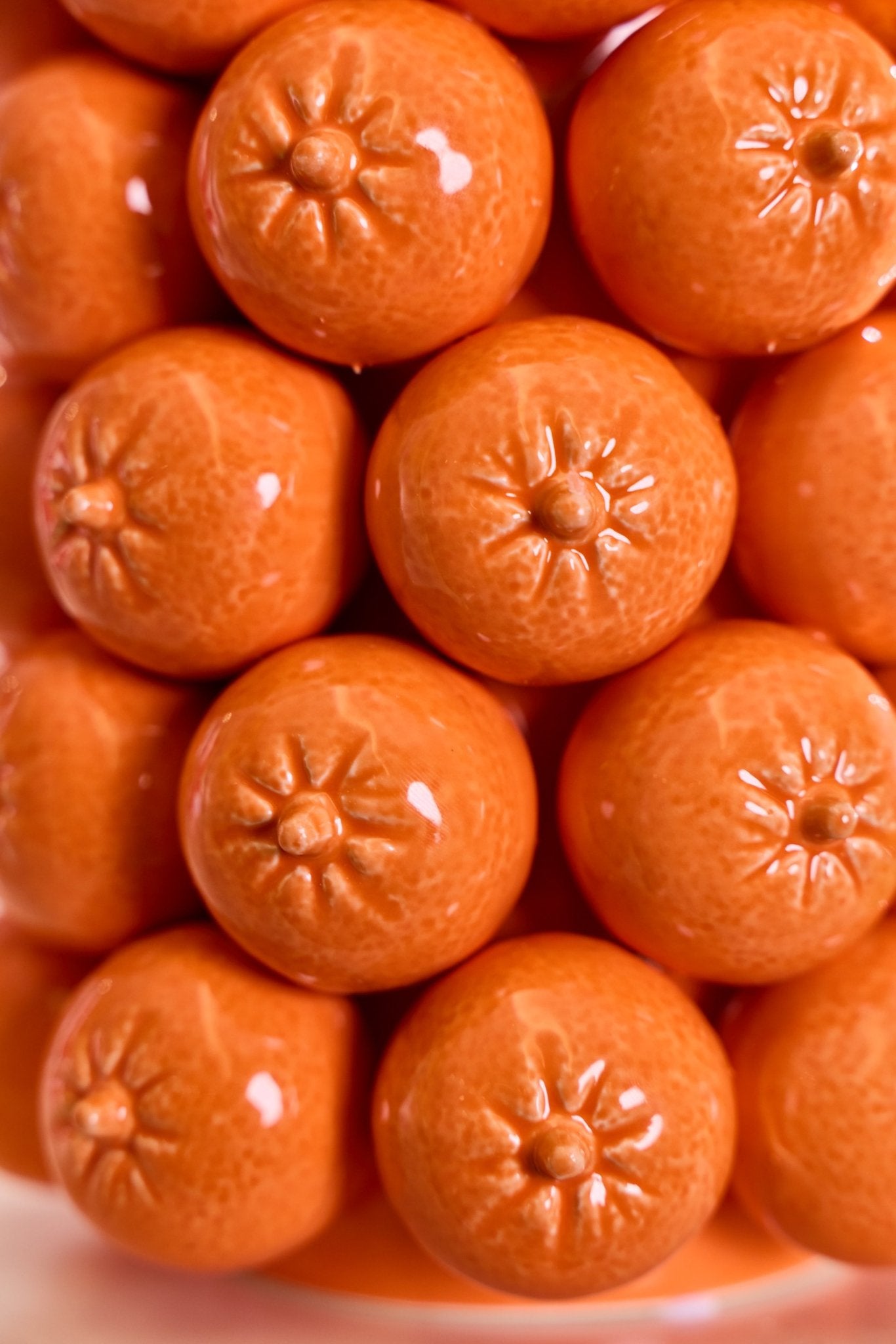 Fruit - Inspired Decorative Vase - Orange - Urban Home
